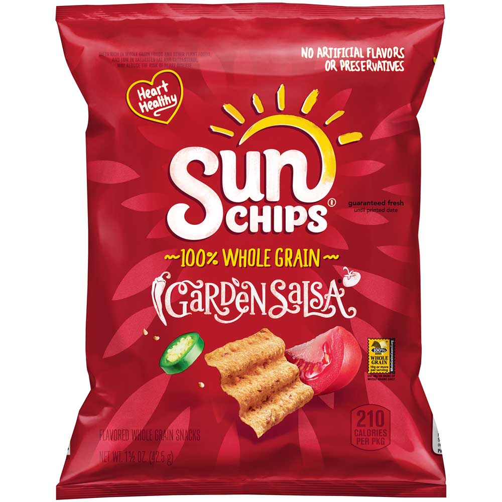Healthy Office Snacks, Sun Chips - Garden Salsa