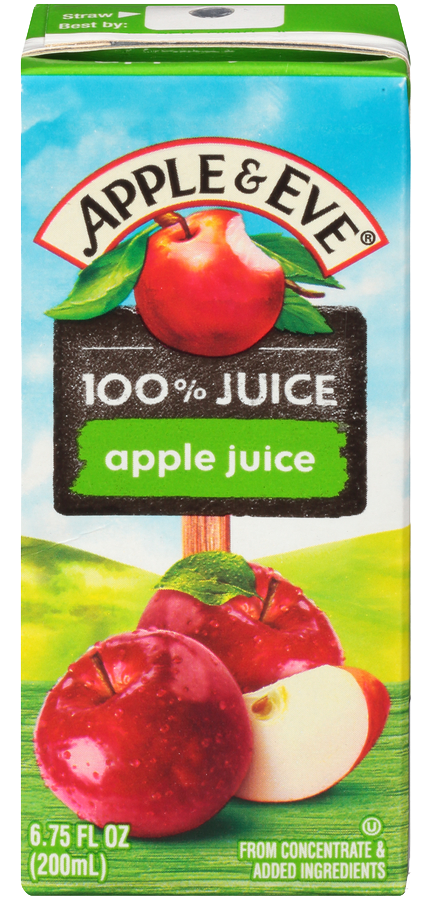 Healthy Office Drinks, Apple & Eve Apple Juice