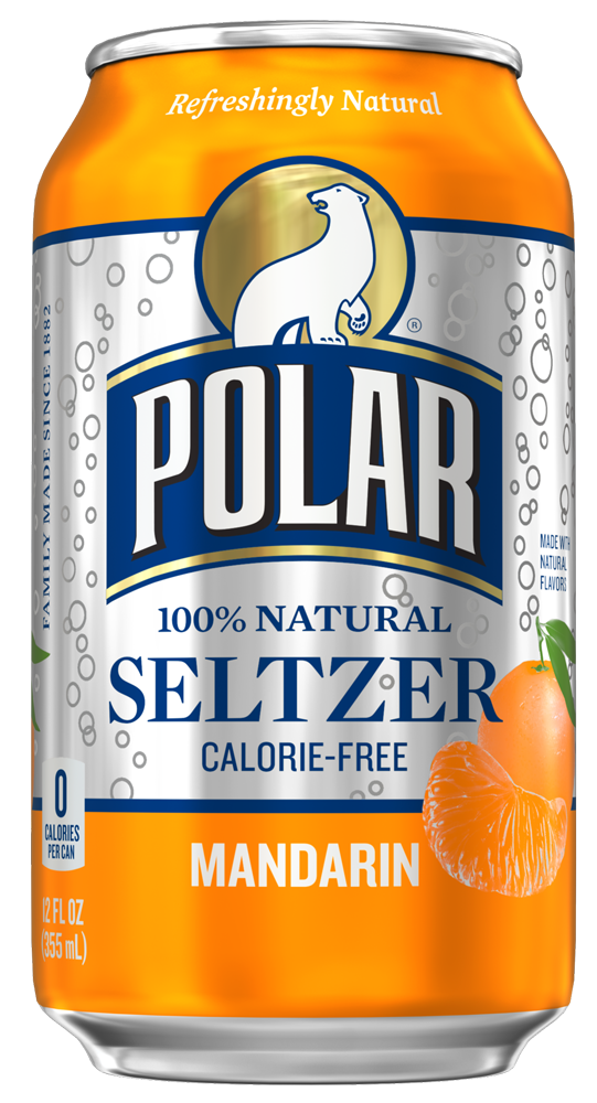 Healthy Office Drinks, Polar Seltzer Mandarin