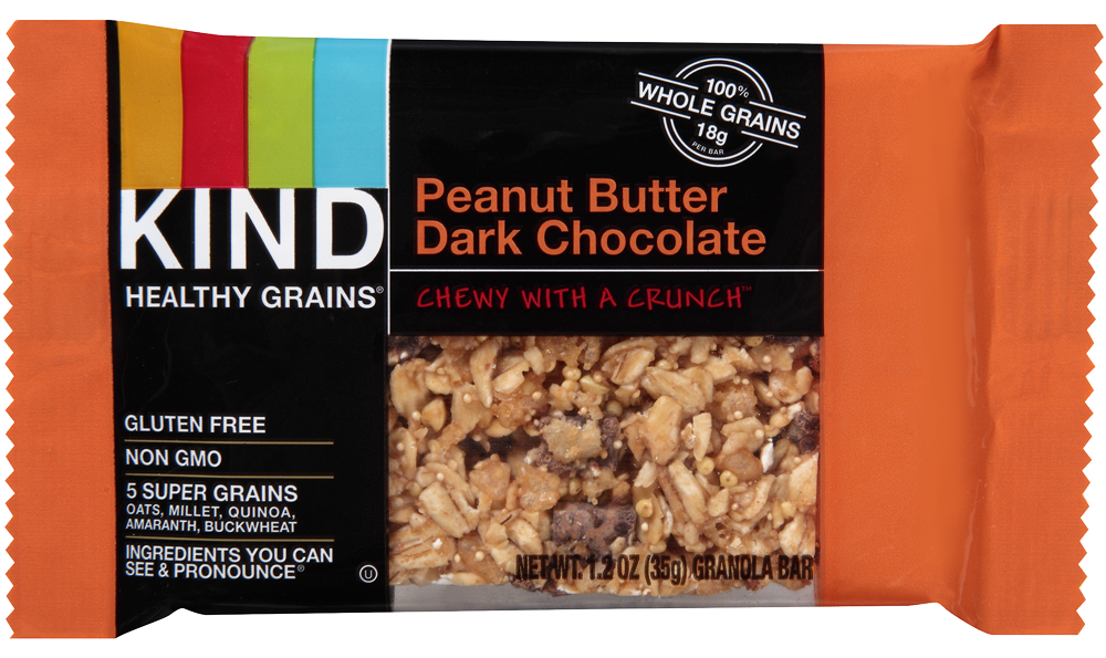 Healthy Office Snacks, KIND - Peanut Butter Dark Chocolate